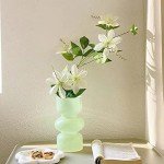 7-Inch Colored Glass Hydroponic Flower Vase