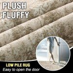 Bohemian Floral Area Rug for Living Room