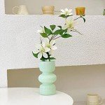 7-Inch Colored Glass Hydroponic Flower Vase