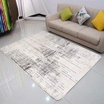 Modern Grey Area Rug for Living Room 160x200 cm