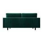 Velvet 3-Seater Corner Sofa with Chaise