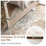 Vintage Persian Brick Red Area Rug 152x213CM