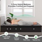 Duchess Queen Hybrid Gel Memory Foam Mattress
