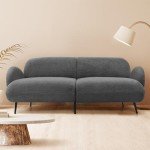 Stylish 3-Seater Boucle Sherpa Sofa Couch