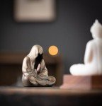 Zen Clay Tea Pet Statue for Tea Lovers