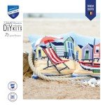 Vervaco Colorful Beach Chair Cross Stitch Cushion