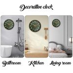 Silent 12-Inch 3D Wall Clock for Any Room