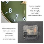 Silent 12-Inch 3D Wall Clock for Any Room