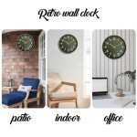 Silent 12-Inch 3D Wall Clock for Any Room