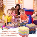 20 Pack 12" Square Floor Cushions for Kids