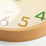 Quiet 12-Inch Wall Clock for Modern Decor