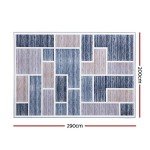 Multicolored 200x290cm Area Floor Rug