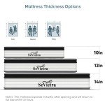 30cm Thick Queen Size Hybrid Mattress in a Box