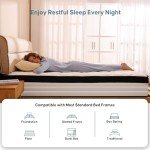 30cm Thick Queen Size Hybrid Mattress in a Box