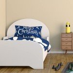 Christmas Throw Pillow Covers - Merry & Let It Snow