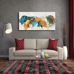 Colorful Botanical Wall Art Framed Prints 20x40 inches