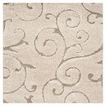 Safavieh Florida Grey Area Rug 3'7" x 5'7