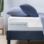 Zinus Cloud Cool King Mattress - 7 Zone Gel Foam