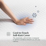 Zinus Cloud Cool King Mattress - 7 Zone Gel Foam