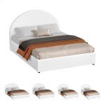 Alfordson Double Bed Frame with Gas Lift Storage