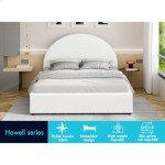 Alfordson Double Bed Frame with Gas Lift Storage