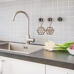 Honeycomb Wooden Coasters – 5-Piece Set