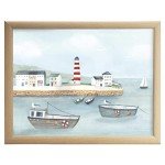 Nautical Coast Lap Tray with Cushion