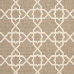 Brown and Beige Safavieh Area Rug 1.5m x 2.1m