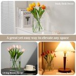 Clear Acrylic Book Vase for Floral Decor