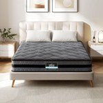 Giselle 22cm Medium Firm Pocket Spring Mattress - King Single