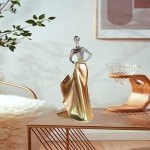 Beauty Lady Wine Bottle Holder - Golden Decor