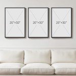 Large Black and White Abstract Canvas Art Set