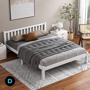 Fenella Series Solid Pine Double Bed Frame
