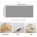 Teal Blue Tree of Life Wall Art Canvas