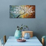 Hand-Painted Tree of Life Canvas Wall Art