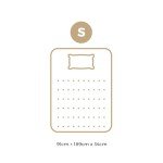 Single Cool Gel Pocket Spring Mattress - 34cm Thick