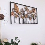 Autumn Leaf Metal Wall Art for Home Decor