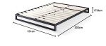 Zinus Trisha Queen Heavy-Duty Metal Bed Frame