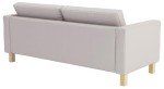 IKEA Karlstad 3-Seater Sofa Cover - Light Beige