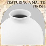 Black Matte Metal Flower Vase for Home Décor