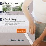 Sweetlove Queen Gel Memory Foam Mattress Topper