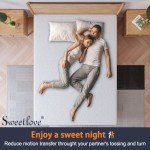 Sweetlove Queen Gel Memory Foam Mattress Topper
