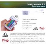 Alfordson King Single Bed Frame with LED Storage