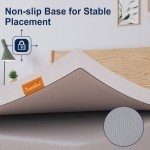 Sweetlove Queen Gel Memory Foam Mattress Topper