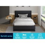 Alfordson King Single Bed Frame with LED Storage
