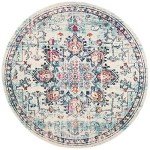 Boho Chic Vintage Medallion Area Rug 4' x 6