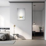 Zen Lotus Flower Canvas Wall Art for Home