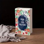 Book-Shaped Ceramic Vase for Flower Decor
