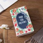 Book-Shaped Ceramic Vase for Flower Decor