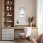 Zen Lotus Flower Canvas Wall Art for Home